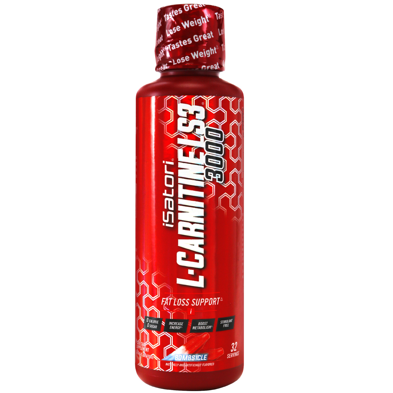 L-CARNITINE LS3 3000 Fat Loss-Metabolism Activator – Bombsicle (32 Servings)