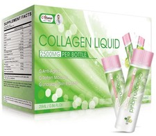 Marine Collagen Drink 120,000mg collagen peptides Liquid for Skin Hair