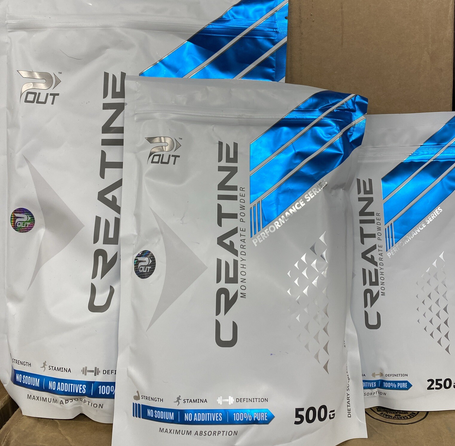 P-Out Performance Creatine Monohydrate Powder 3000mg (Select) HIGHEST QUALITY!