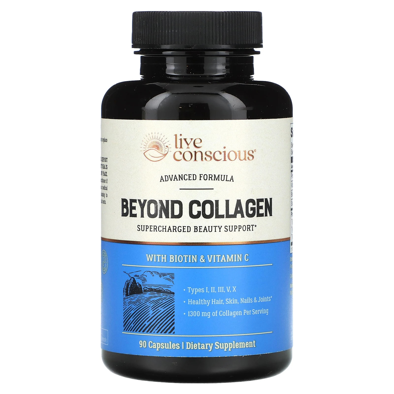 Beyond Collagen, With Biotin & Vitamin C, 90 Capsules