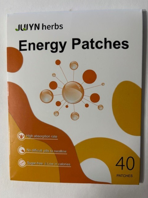 VITAMIN B12 40 ENERGY PATCHES W/ Folic Acid 40 Day Supply!