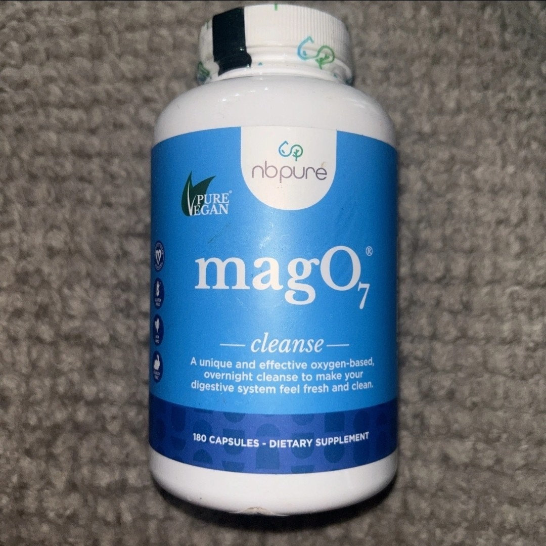 nbPure MagO7 Mag07 Cleanse Supplement 180 Capsules NEW 6/2026