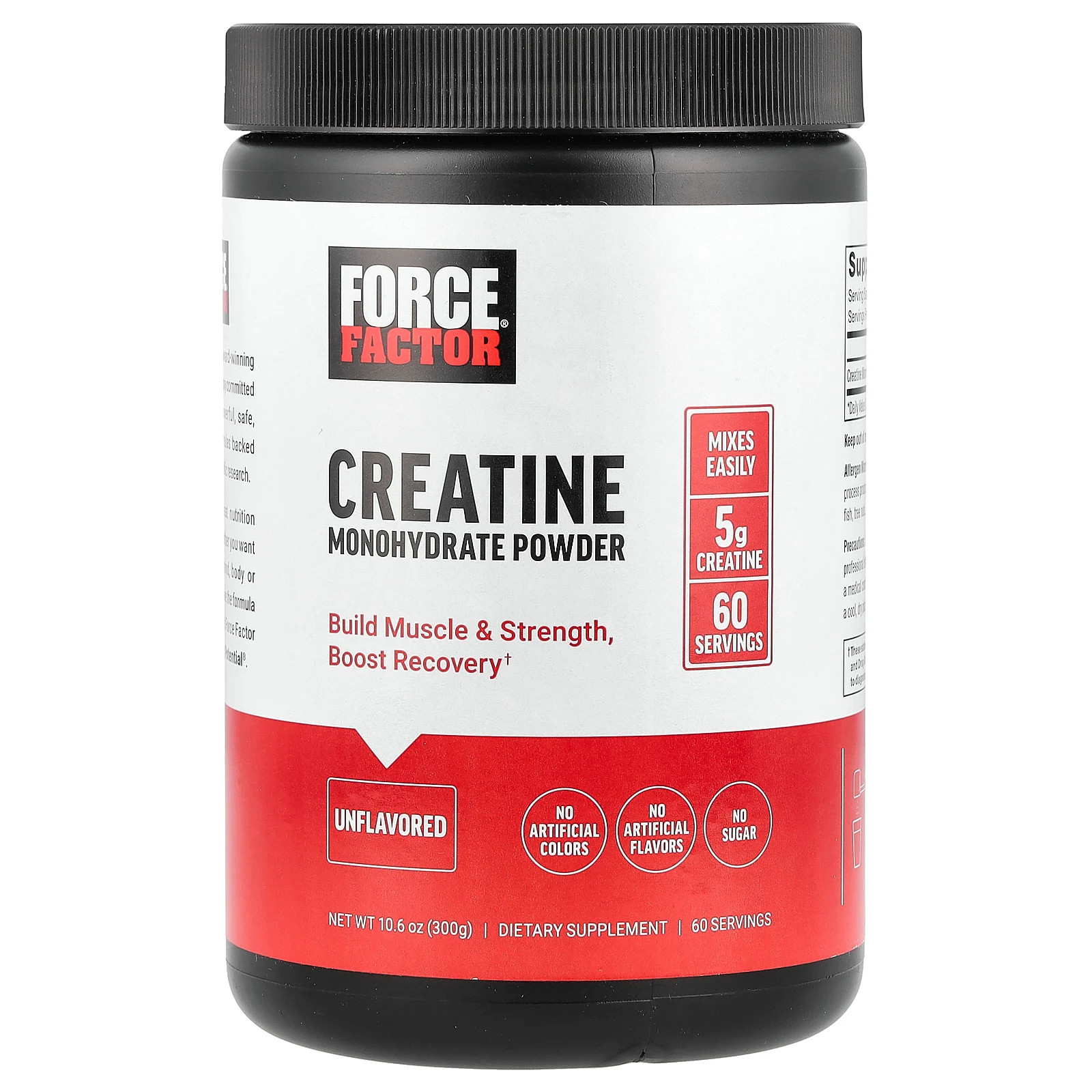 Creatine Monohydrate Powder, Unflavored, 10.6 oz (300 g)
