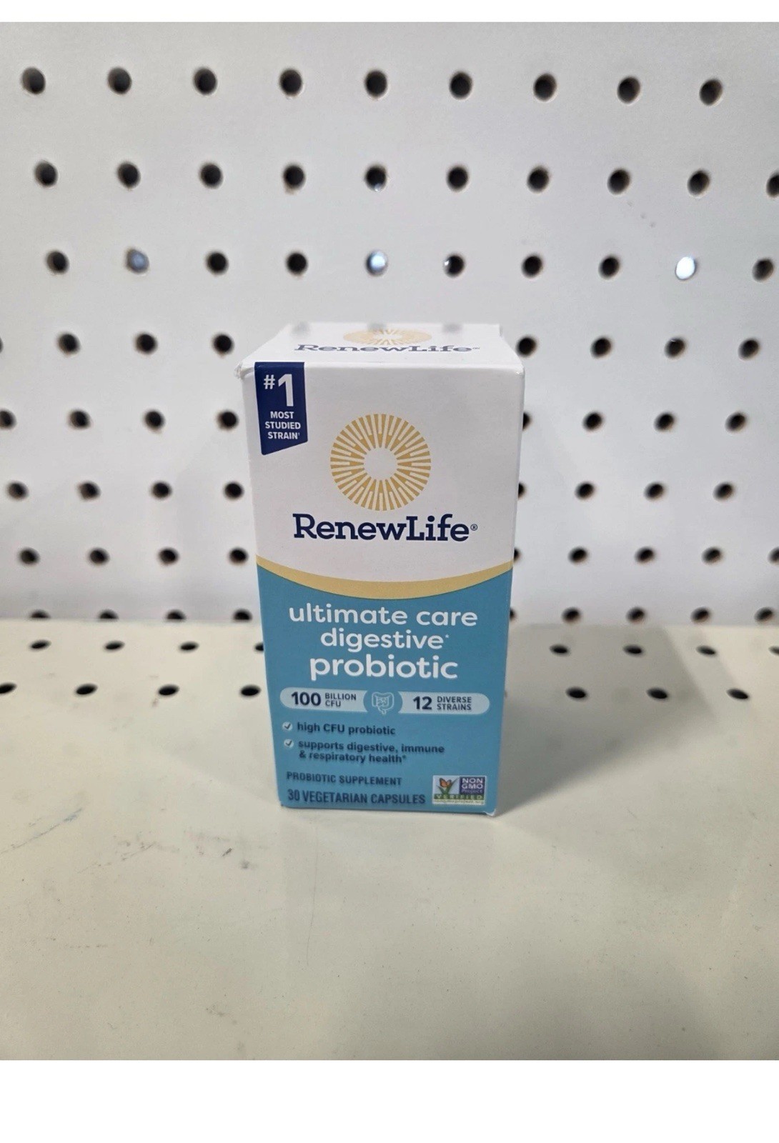 RenewLife Ultimate Care Digestive Probiotic 100 Billion CFU 30 CAPS EXP:10/2026