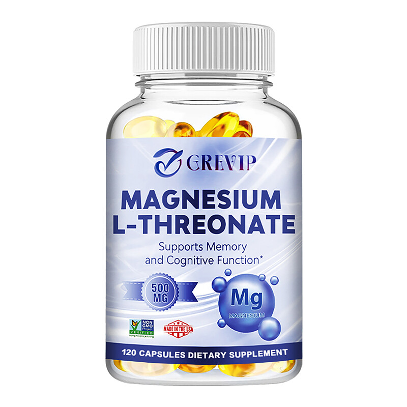 Magnesium L-threonate- Support Focus, Improved Sleep, Mood & Cognitive Abilities