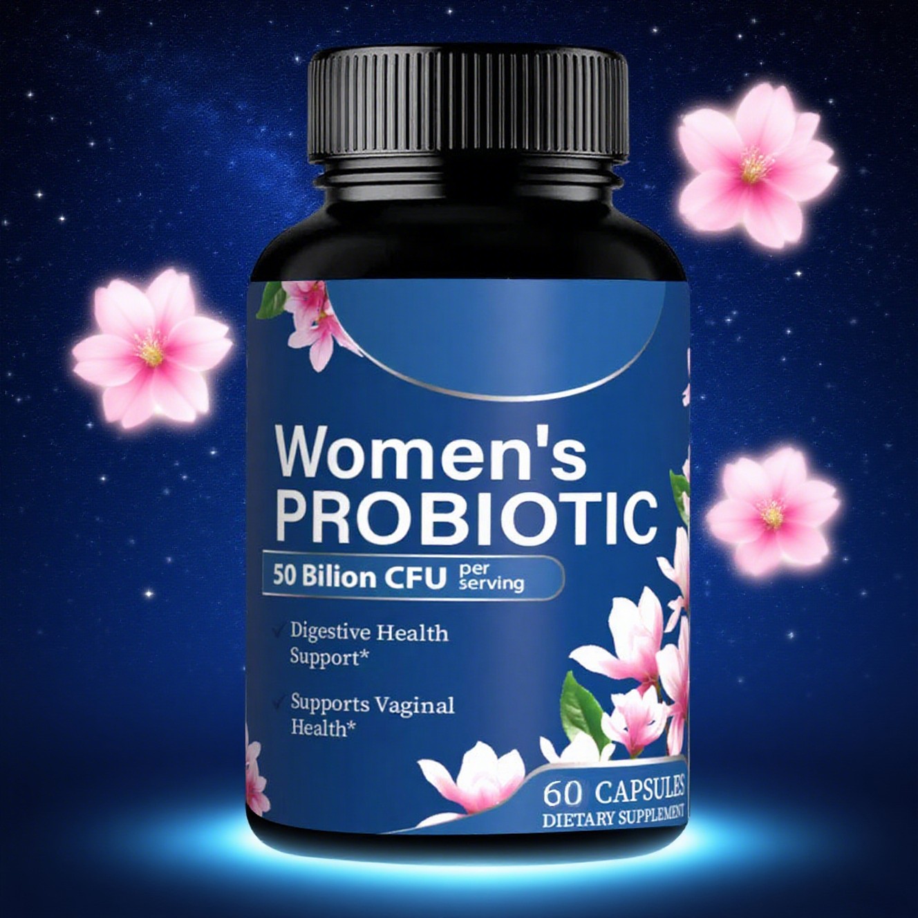 2 Pcs Probiotics for Women Digestive Health, Immune Support, & Vaginal Health