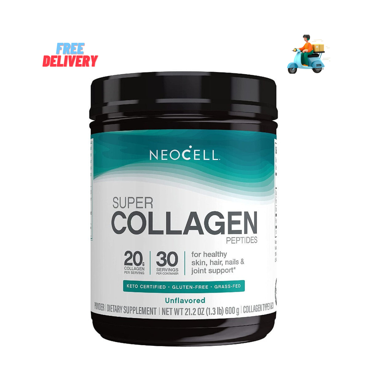 NeoCell Super Collagen Peptides | 21.2 oz