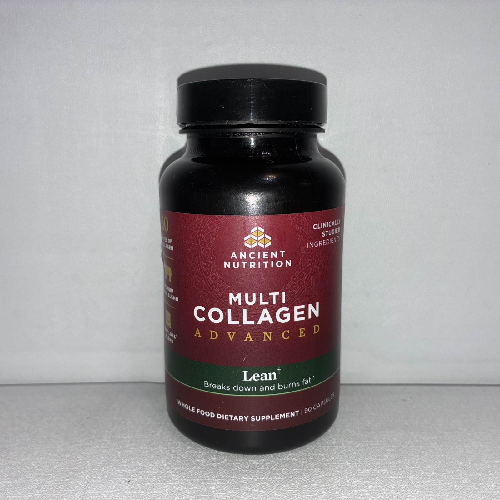 Multi Collagen Advanced Lean+ Burns Fat  – 90 Caps/ Exp 04/2028