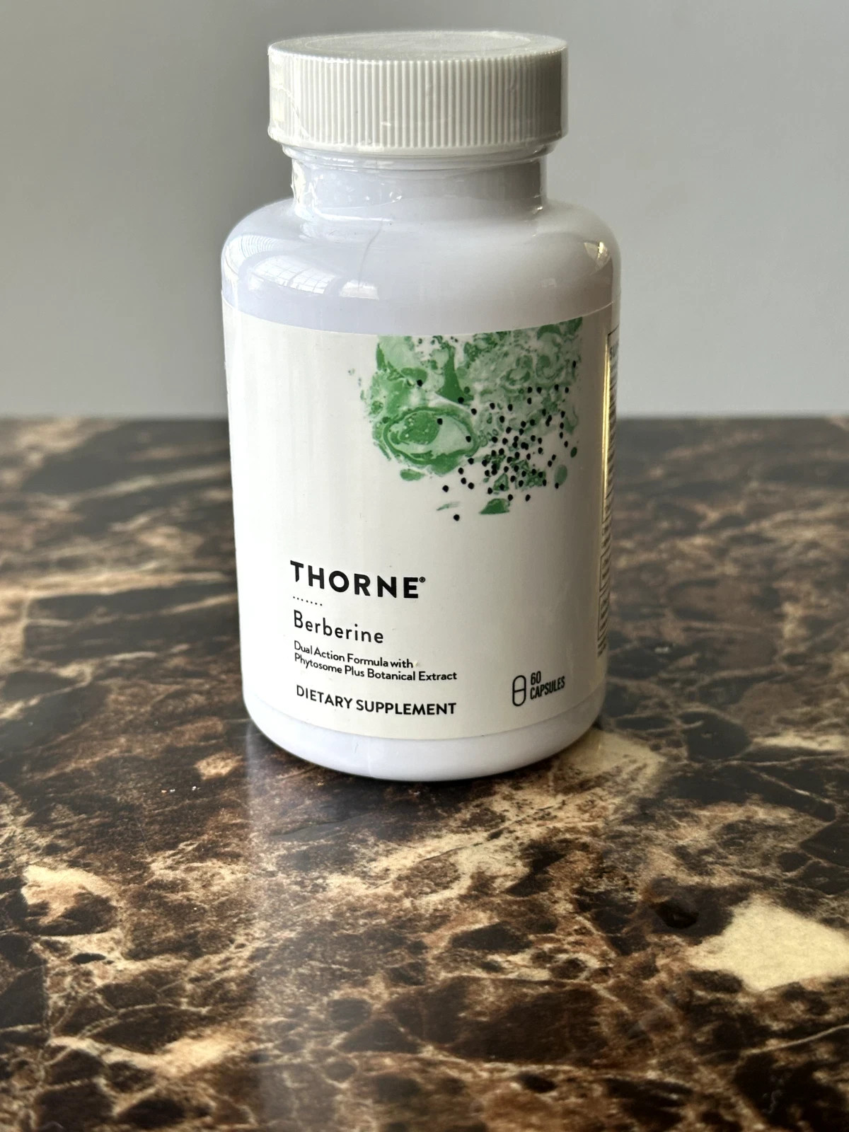 THORNE Berberine 1000mg Supplement Dual Action Formula 60 Caps. exp 2026