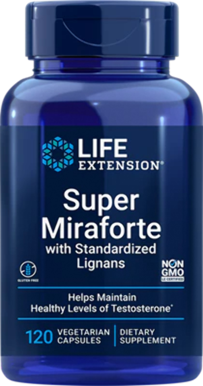 Super Miraforte with Standardized Lignans, 120 vegetarian capsules
