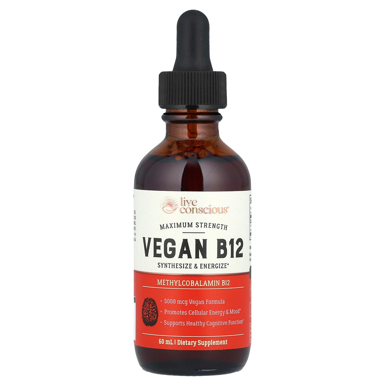 Vegan B12, Maximum Strength, 60 ml