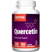 Jarrow Formulas Quercetin 500mg Vegetarian Dietary Supplement – 100 Capsules