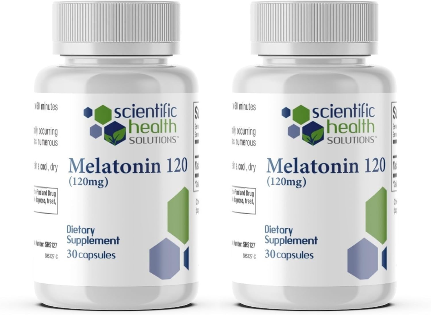 Scientific Health Solutions Melatonin 120mg | Single-Dose Melatonin in Easy-t…