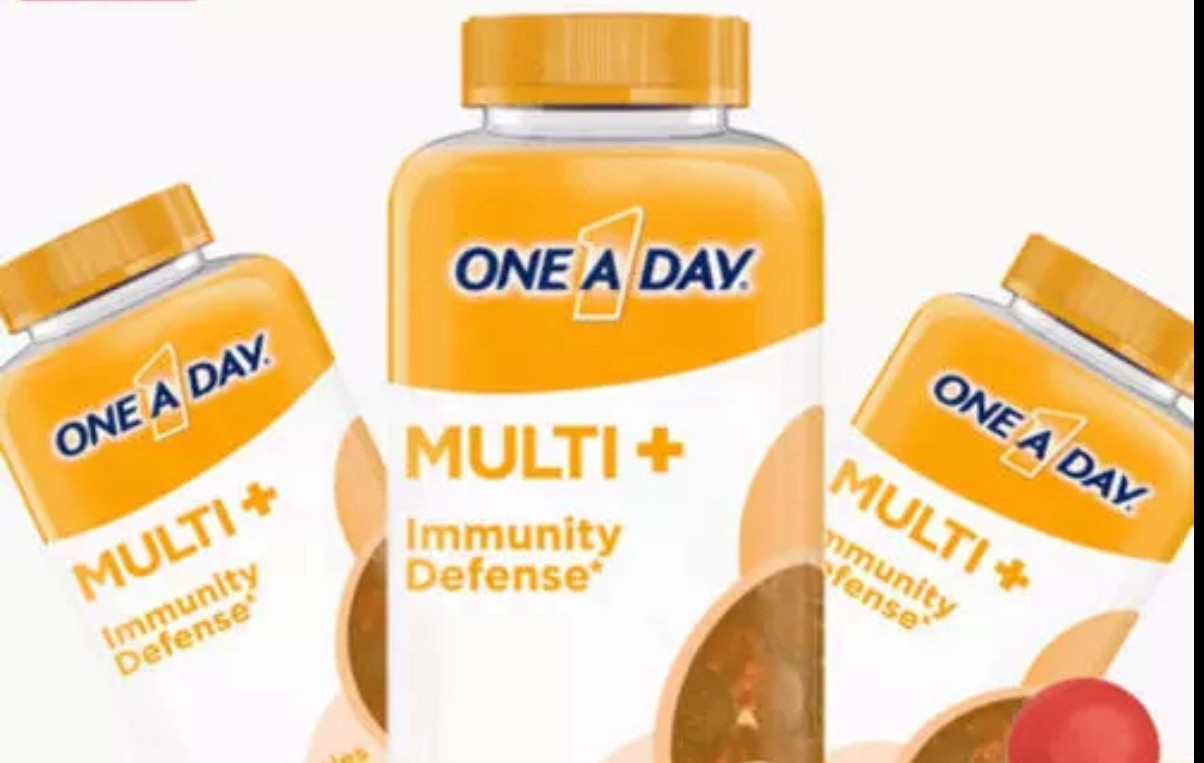 One A Day (6 PACK) Multi+ Immunity Defense Complete Multivitamin Vitamin D  A  C