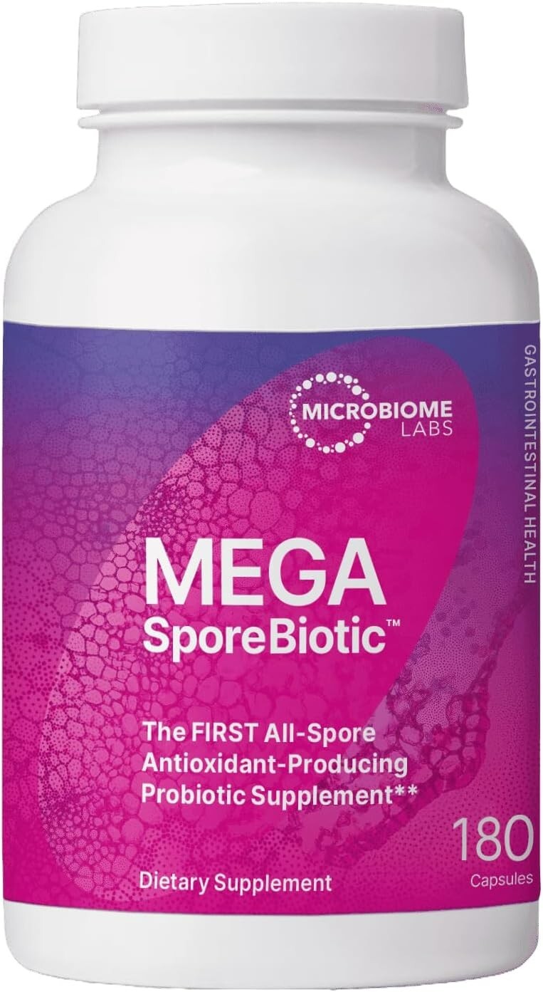 Microbiome Labs MegaSporeBiotic (180 Capsules) – Probiotic