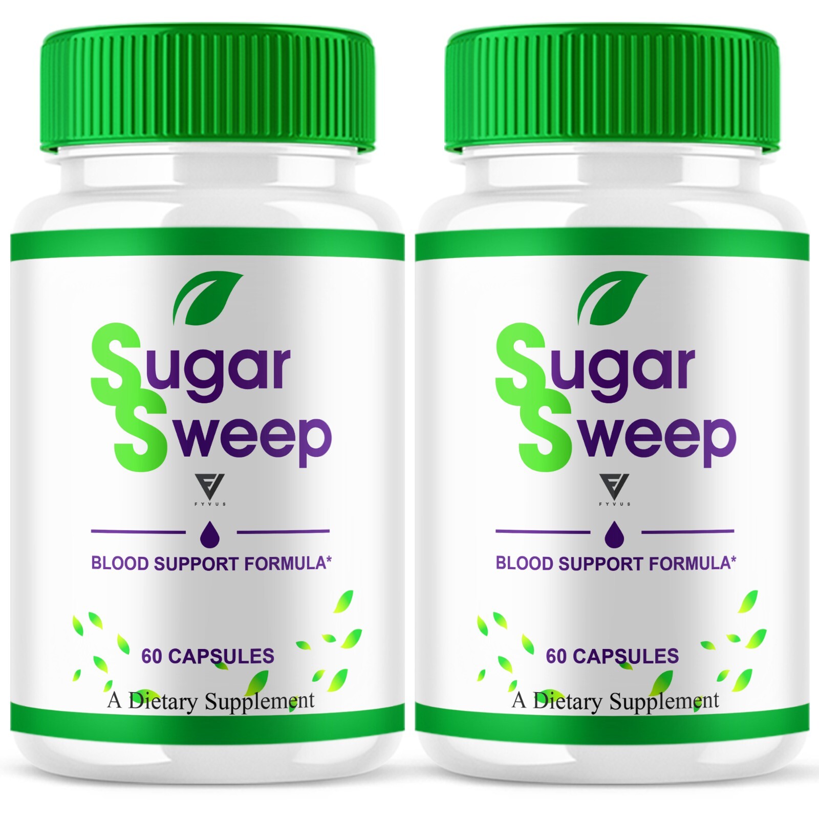 (2 Pack) Sugar Sweep Blood Support Supplement, SugarSweep Pills (120 Capsules)
