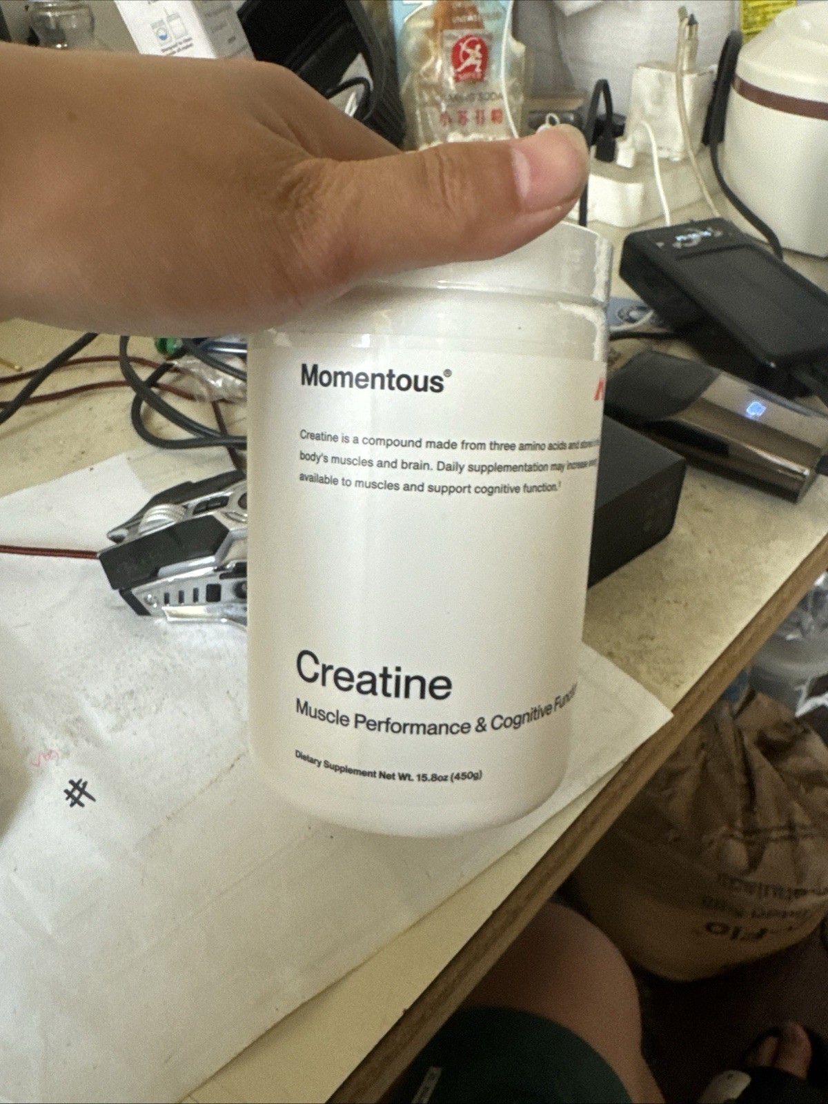 Momentous Creatine Monohydrate Powder – Creapure Creatine Powder Supports Streng