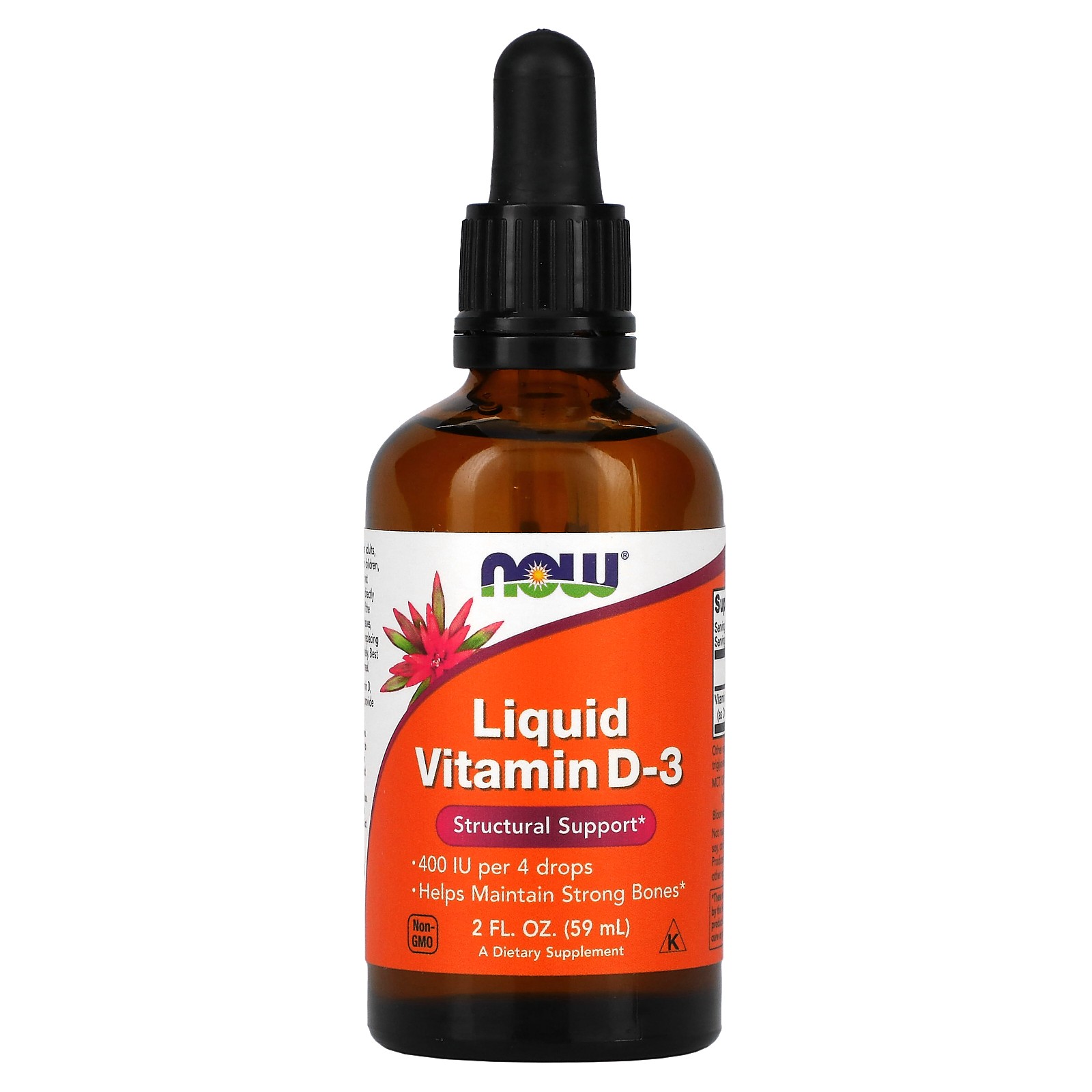 Liquid Vitamin D-3, 2 fl oz (59 ml)