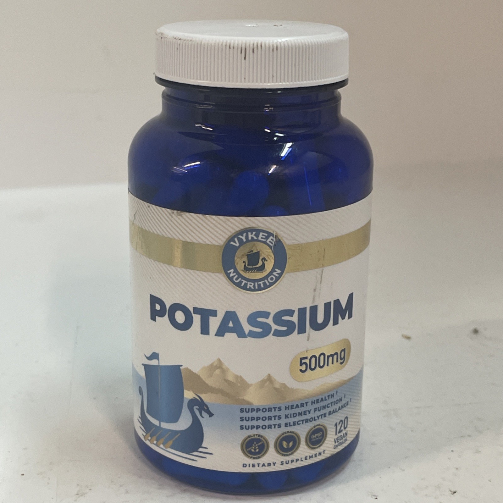 Potassium Citrate 120ct – High-Potency 500mg Potassium Per Serving  Exp5/2027