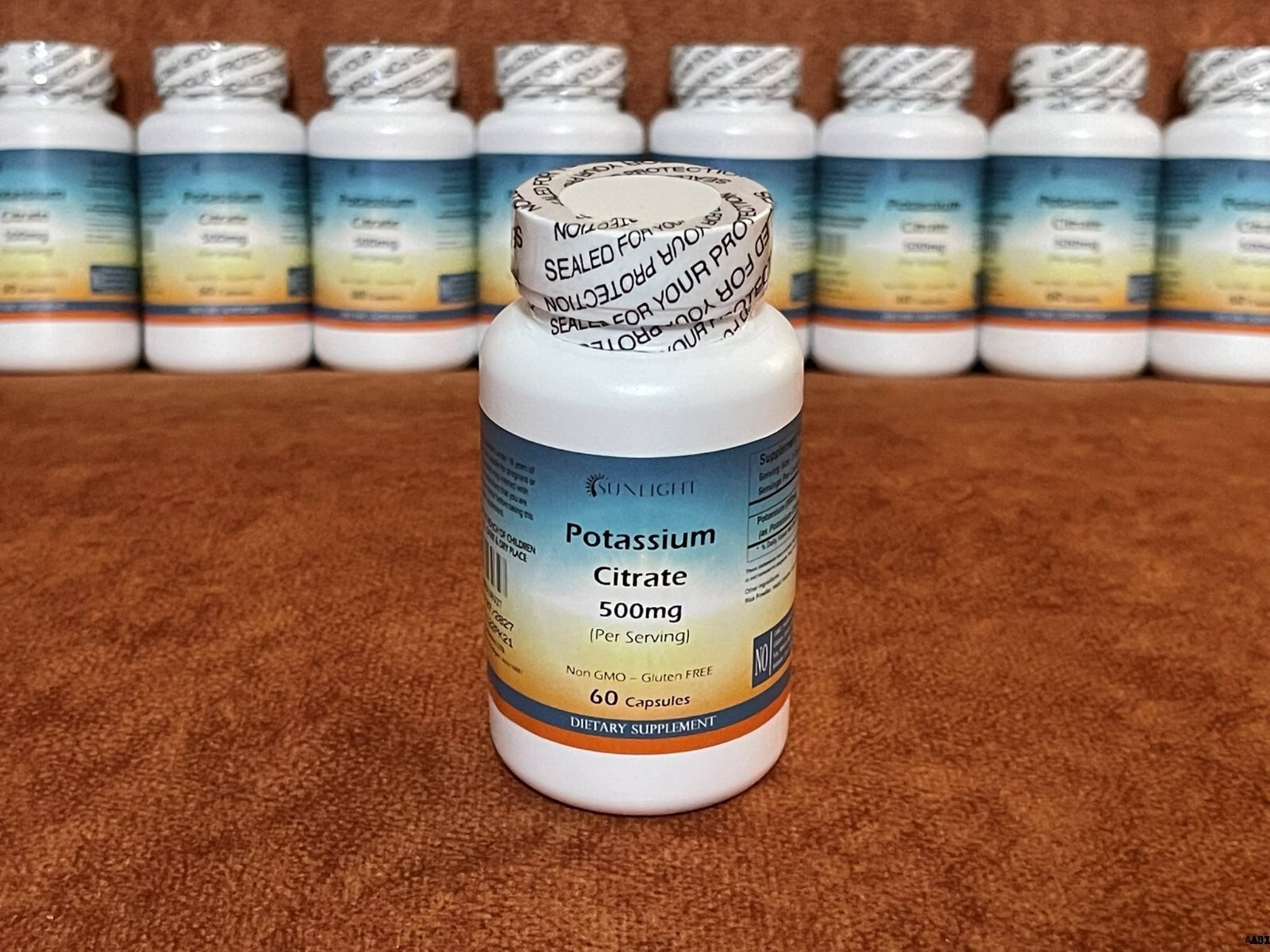 Potassium – Capsule – 500mg per serving – Top Quality – Fast Shipping Free