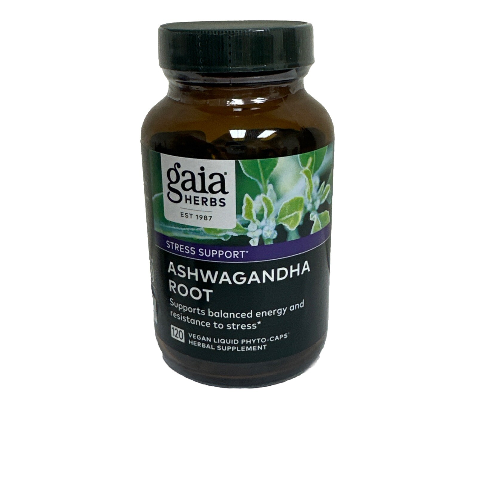 Ashwagandha Root, 120 Vegan Liquid Phyto-Caps 01/27