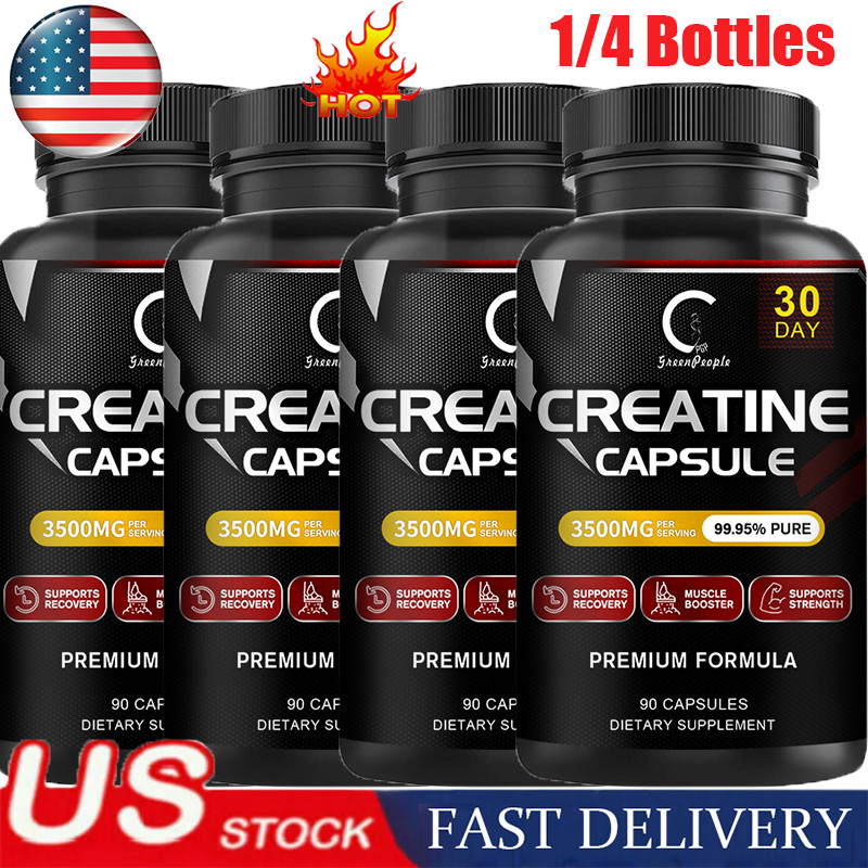 Creatine Monohydrate 360 Capsules – Muscle Explosion,Endurance/Energy,Fitness