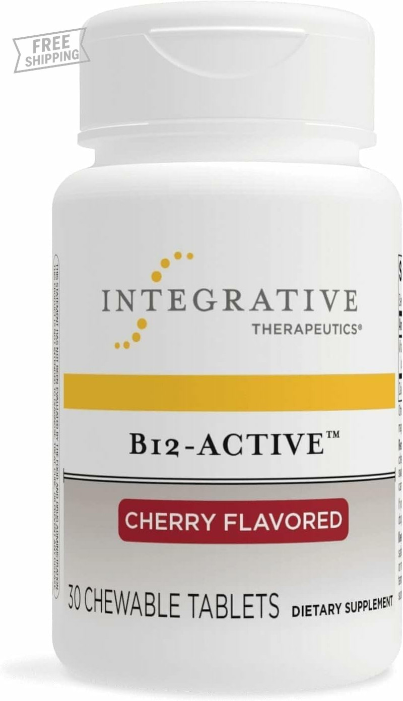 B-12 Active, Vitamin B12, Supports Nerve Function*, Ch