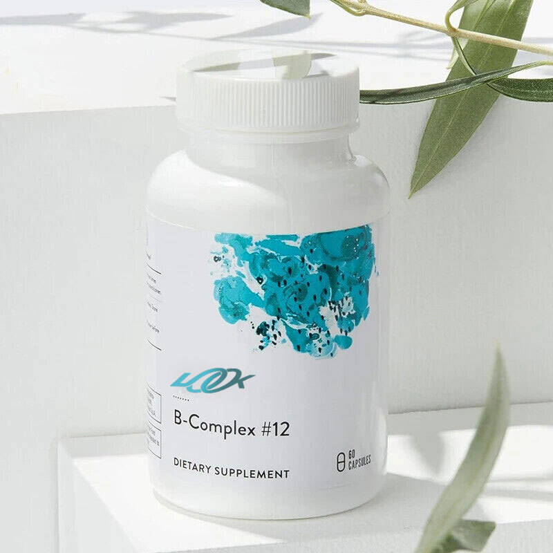 Vitamin B complex containing active B12 and folate -60 capsules