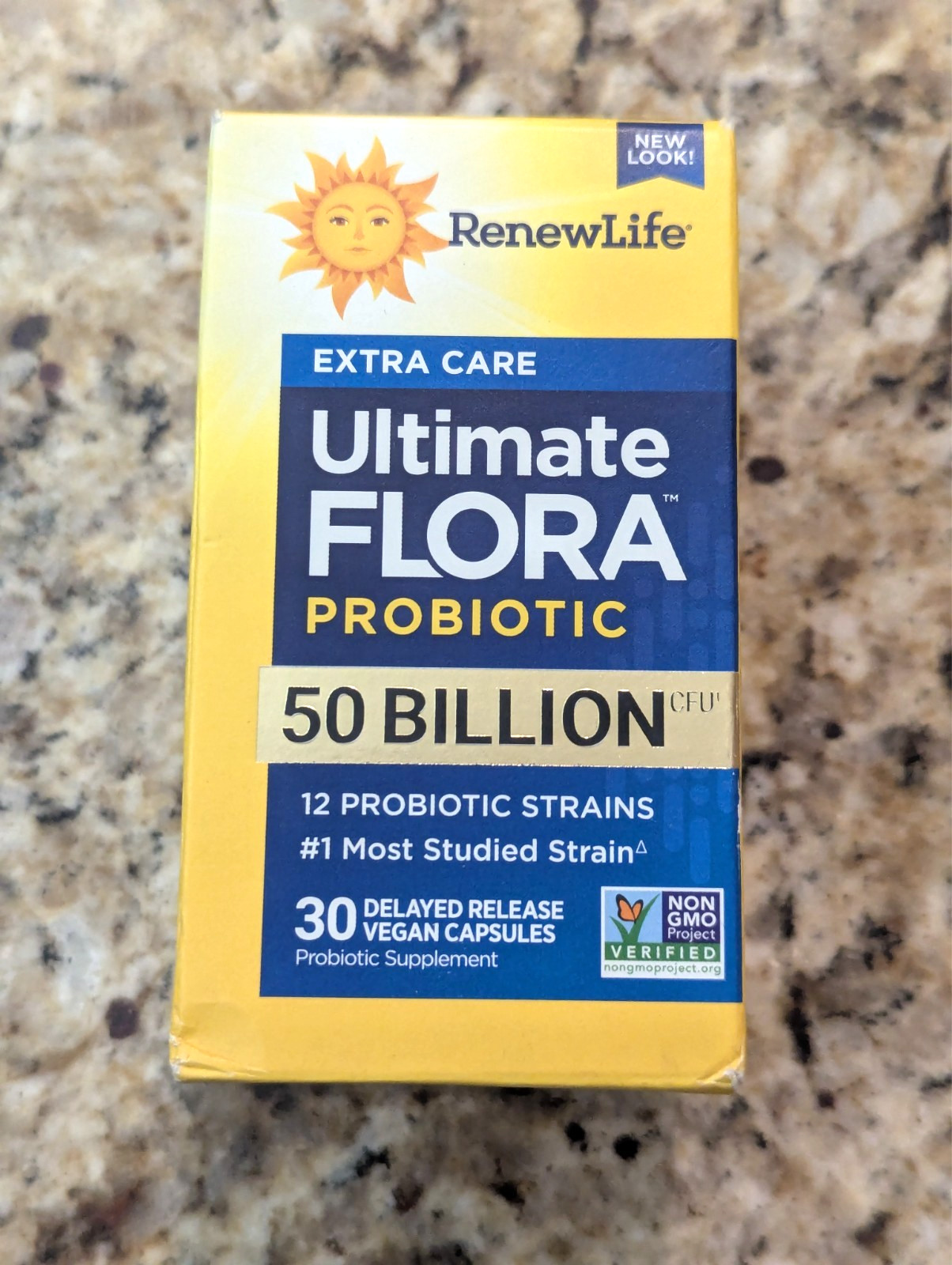 Renew Life Ultimate Flora Extra Care Probiotic 50 Billion CFU 30 caps exp: 12/26