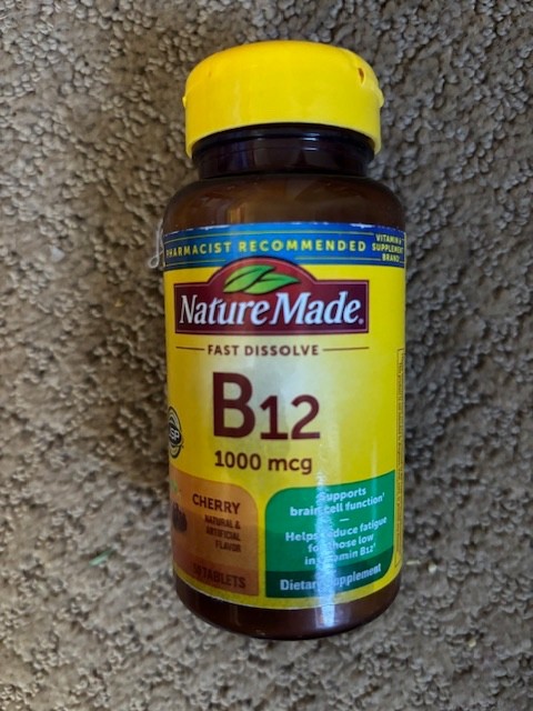 Nature Made Vitamin B12 1000 Mcg Brain Function, Energy 2/2026