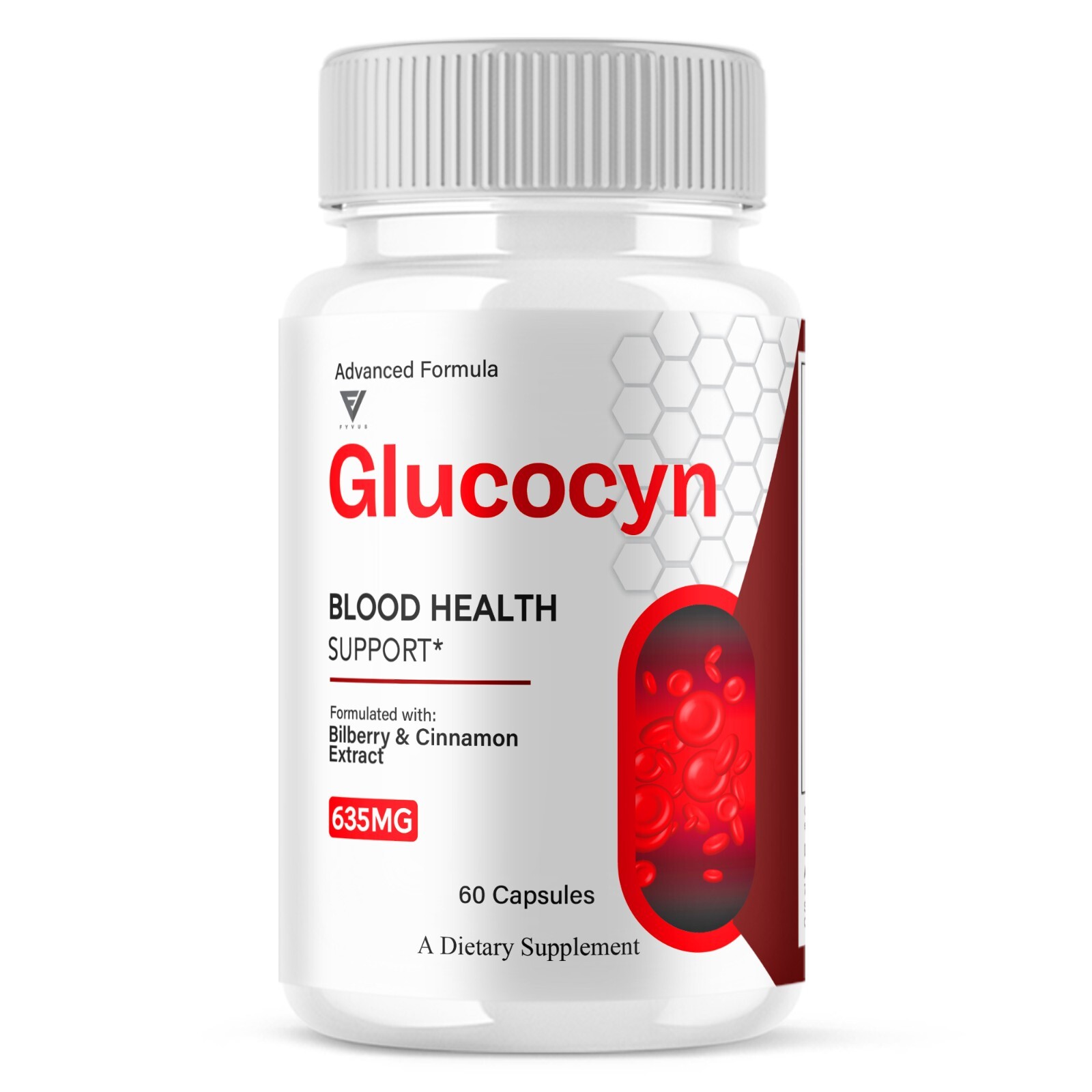 Glucocyn Glycogen Pills, Glucocyn Advanced Support (60 Capsules)