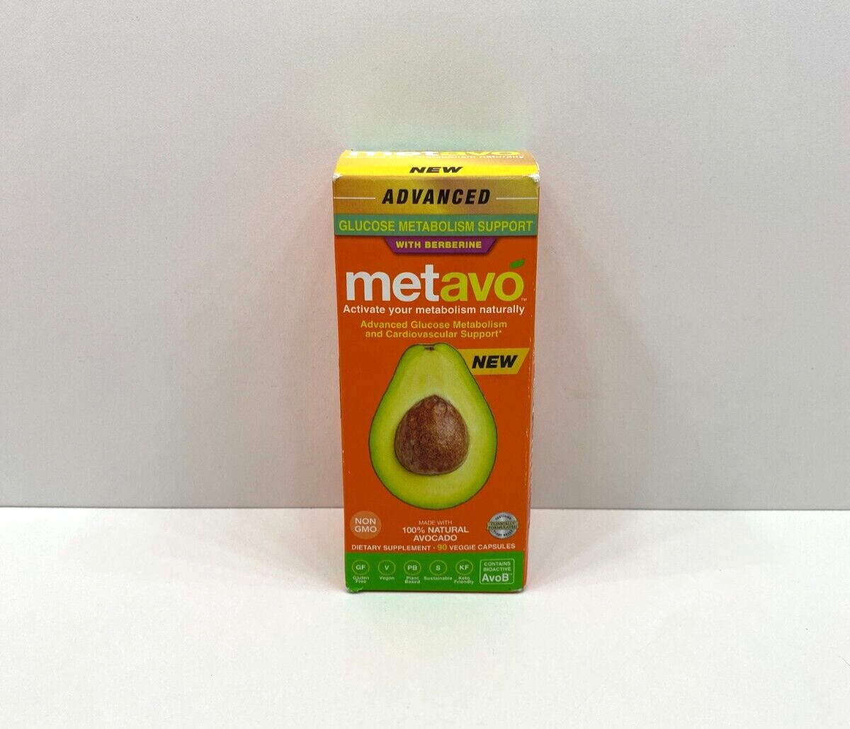 NEW Metavo Advanced Glucose Metabolism Support With Berberine Capsules 2026