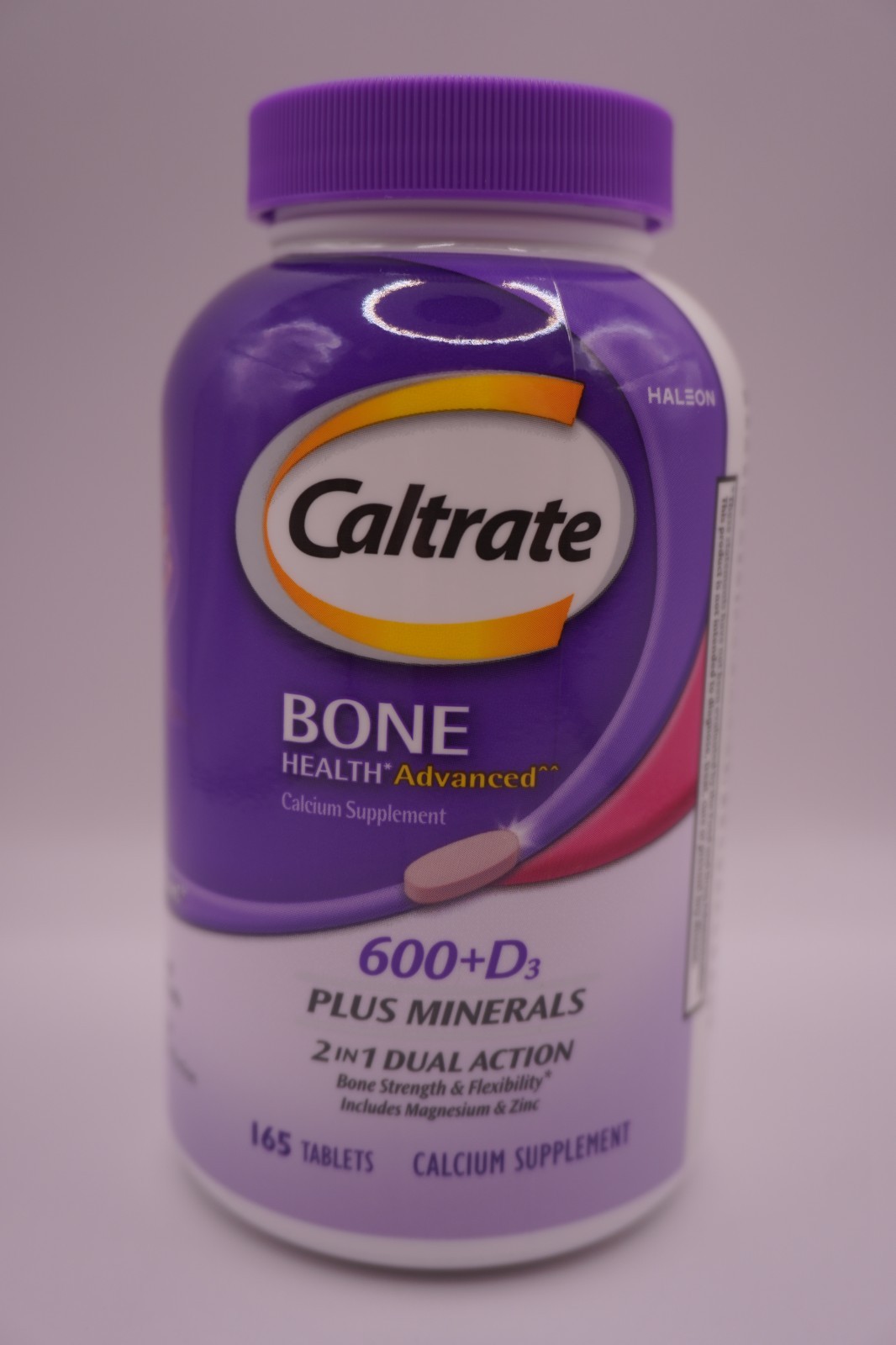 Caltrate Bone Health Advanced 600+D3 plus Minerals Calcium 165 Tablets EXP 07/26