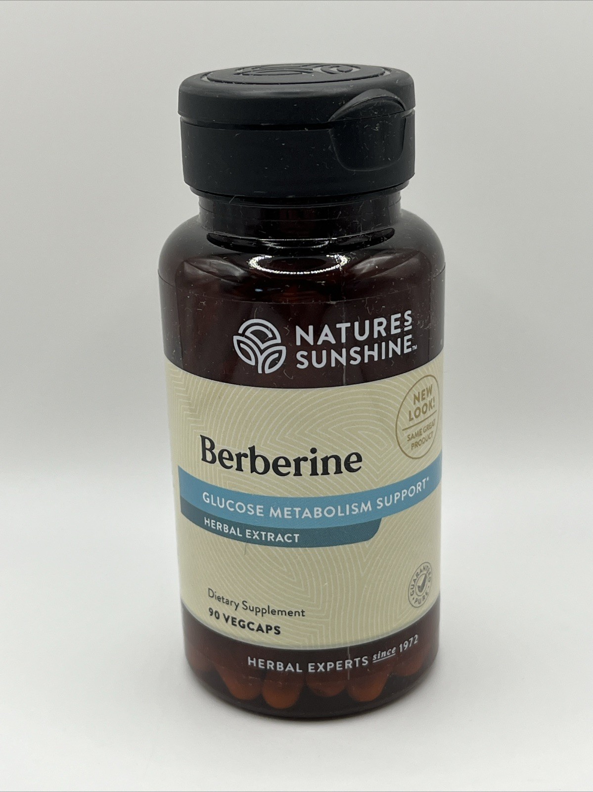 Nature’s Sunshine Berberine Glucose Metabolism Support, 90 Veg Caps