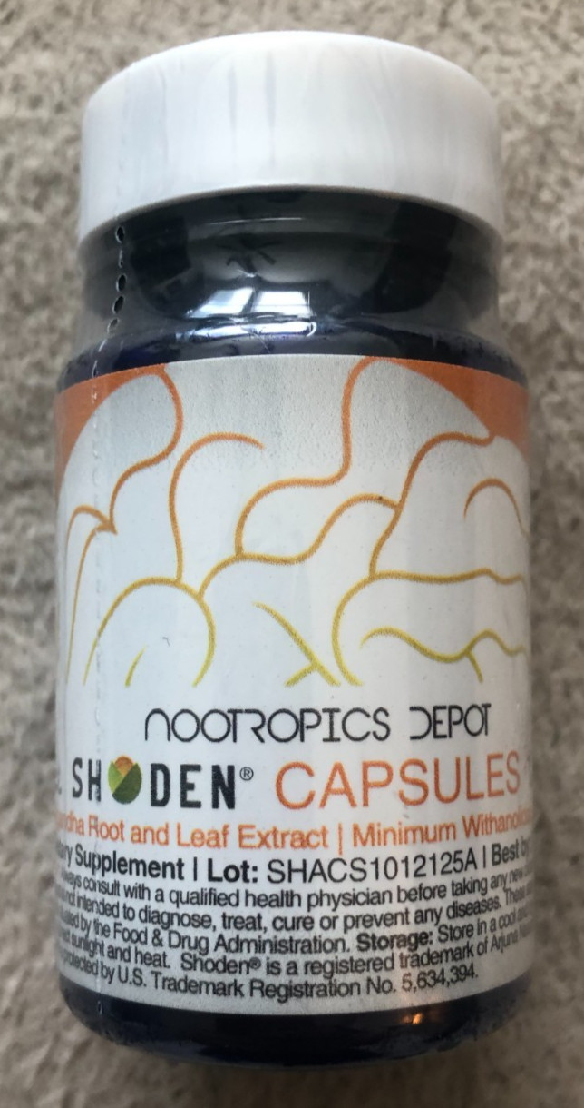 Shoden Ashwagandha Extract Capsules | 120Mg | 90 Count | 35% Withanolides