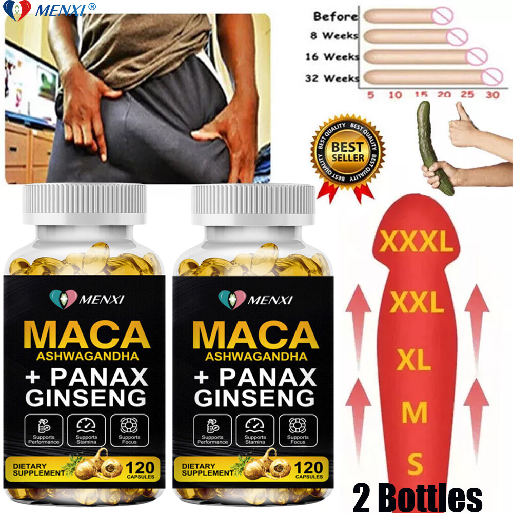 #1 BEST-MALE ENLARGER THICKER LONGER BIGGER 14″ GROWTH ENLARGEMENT 240 CAPSULES