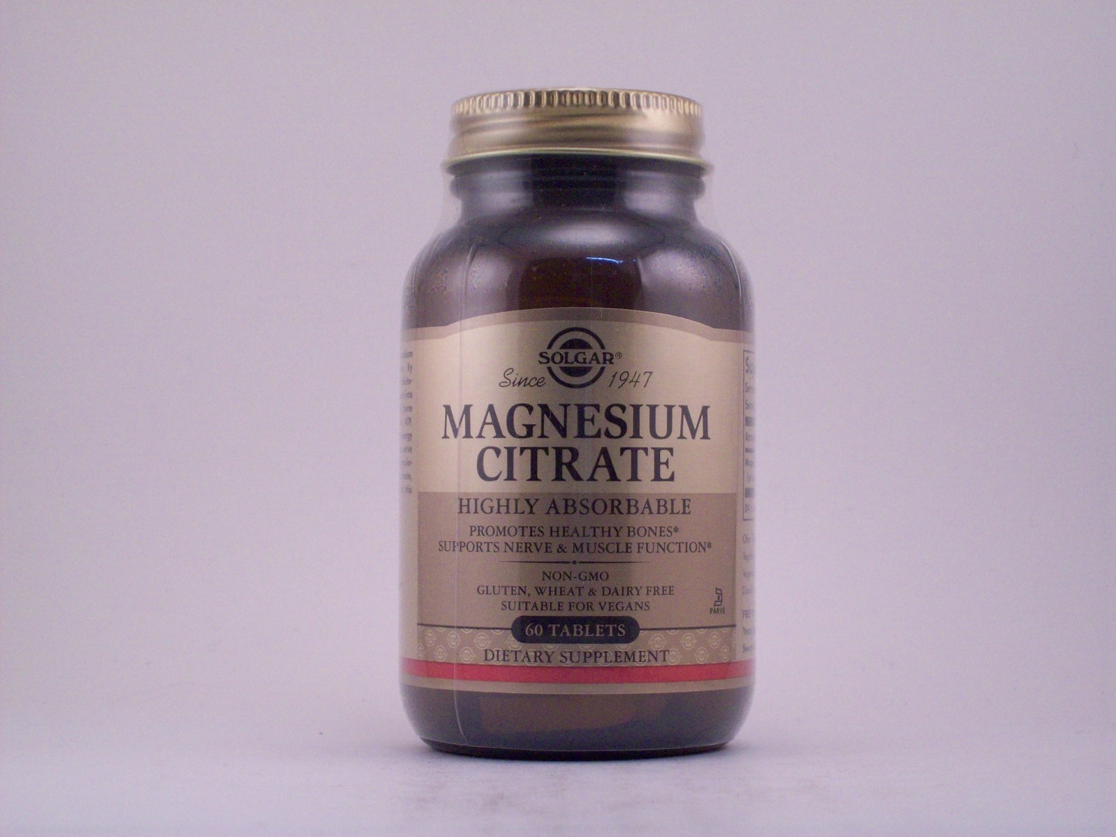 Solgar Magnesium Citrate 60 Tablets