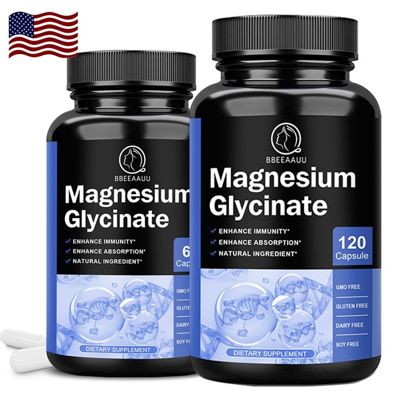 Magnesium Glycinate with Zinc Vitamin D3 Improved Sleep, Stress, Anxiety Relief