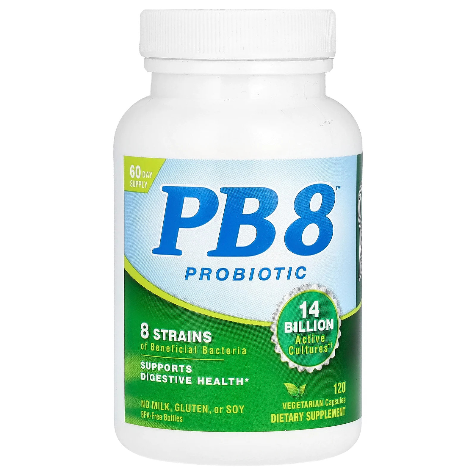 PB 8™ Probiotic, 120 Vegetarian Capsules