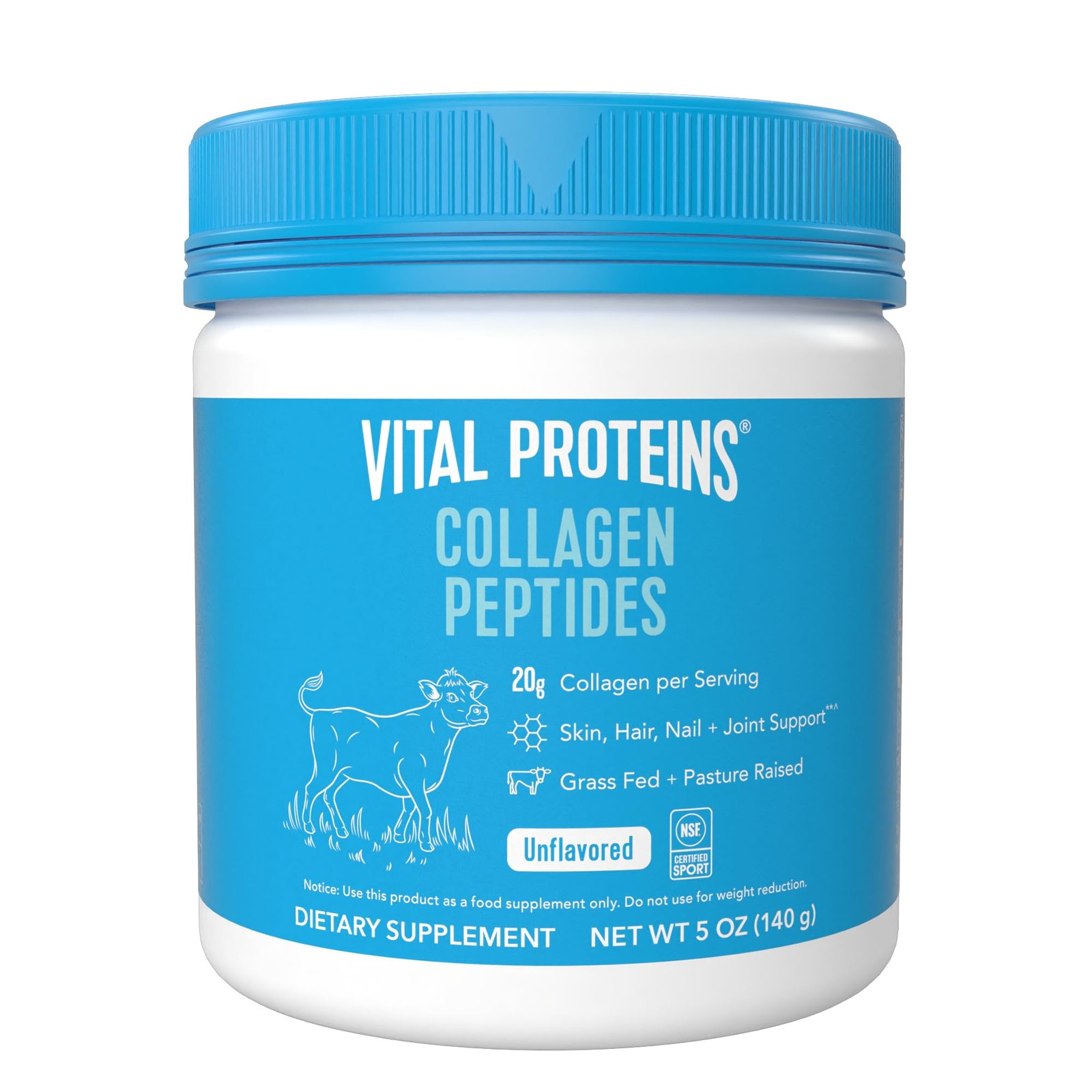 Vital Proteins Collagen Peptides Nutritional Supplement Hair Skin Nail Health…