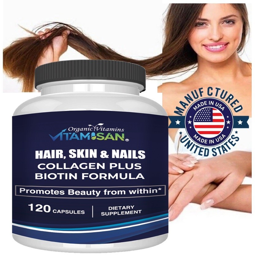 Hair Vitamins Biotin Collagen Vitamins hair loss support biotin collagen vitamin