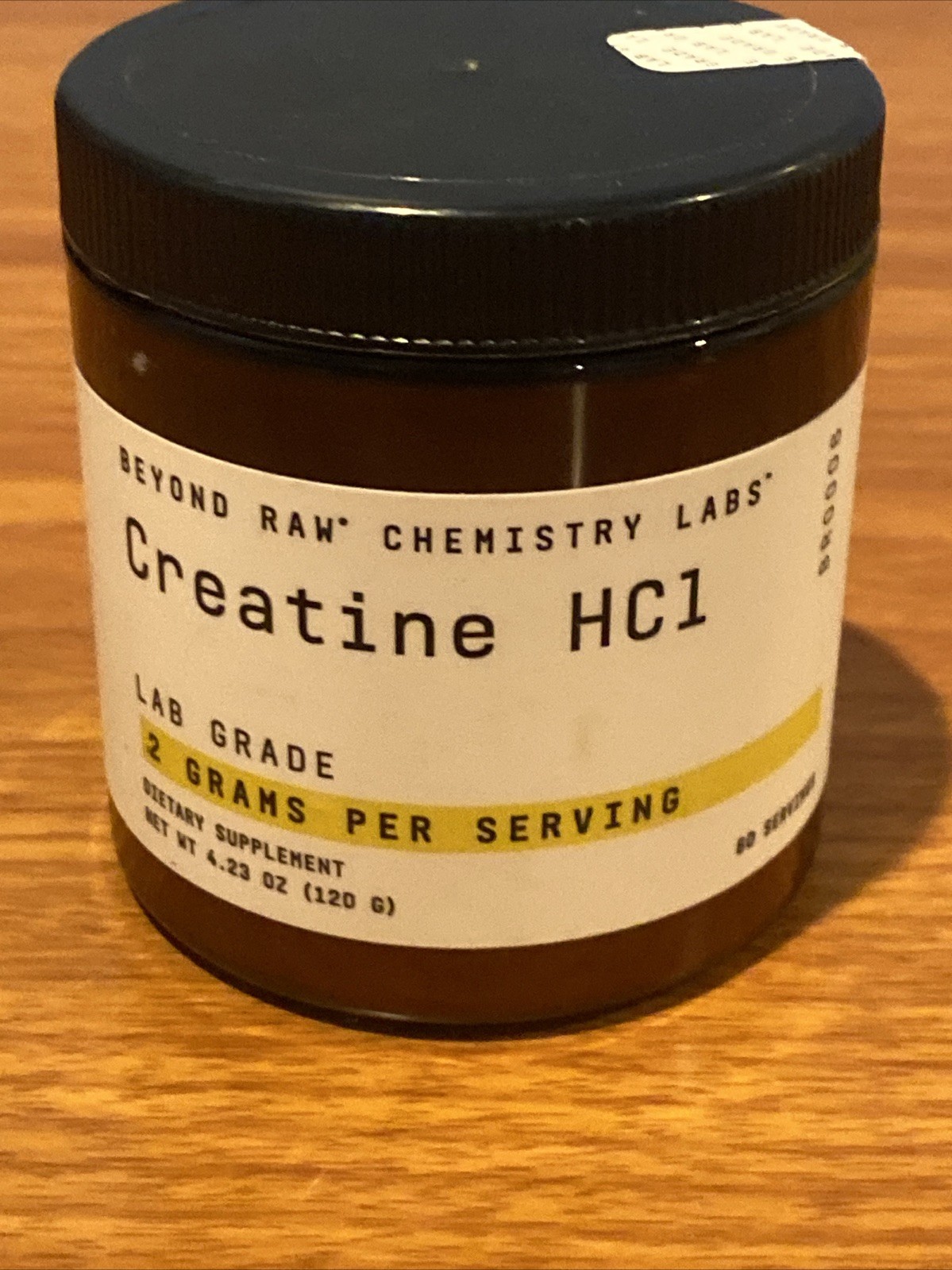 Beyond Raw Chemistry Labs Creatine HCl Lab Grade Powder Dietary Supplement READ