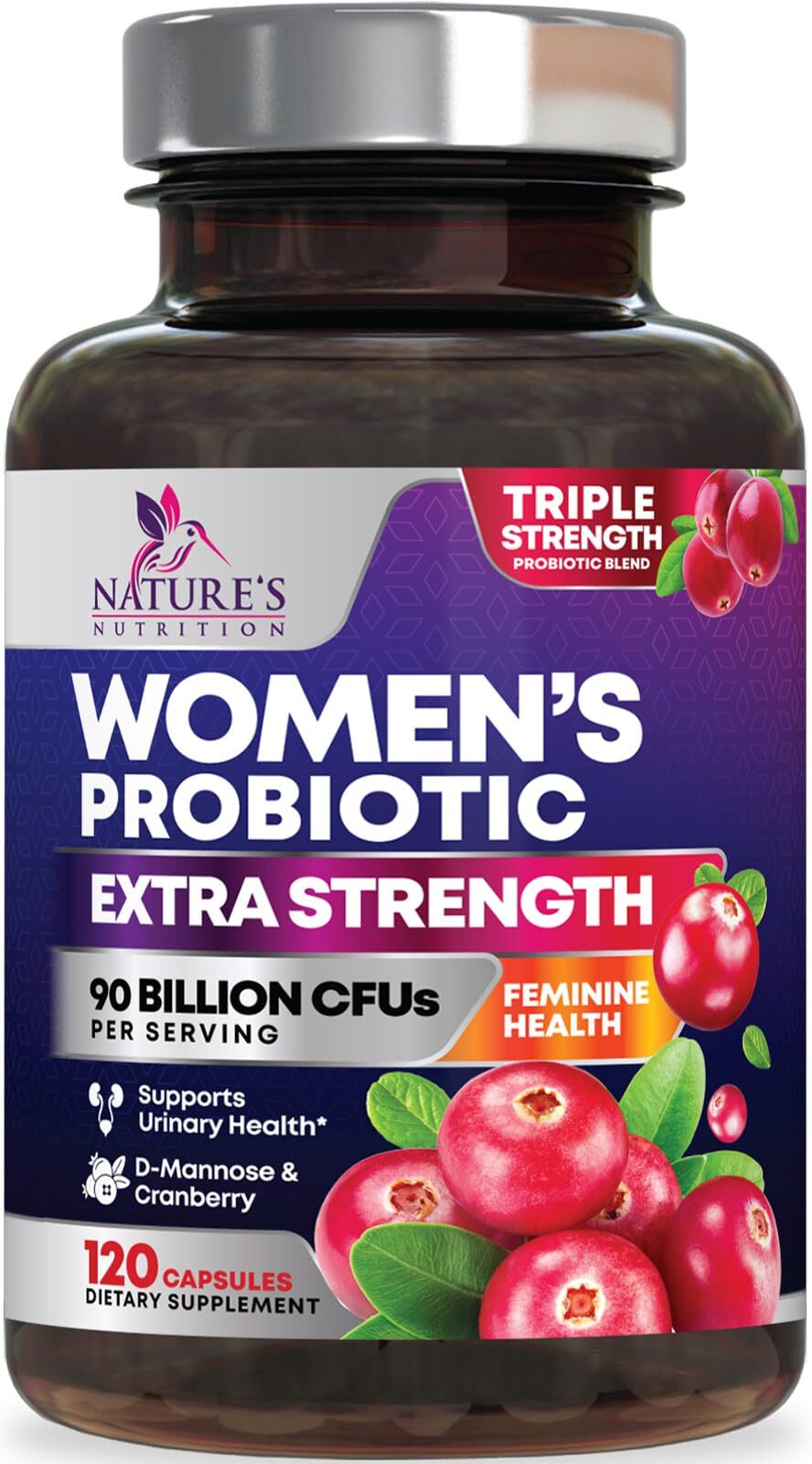Formulated Probiotics for Women with Prebiotics – Womens Probiotic for Support