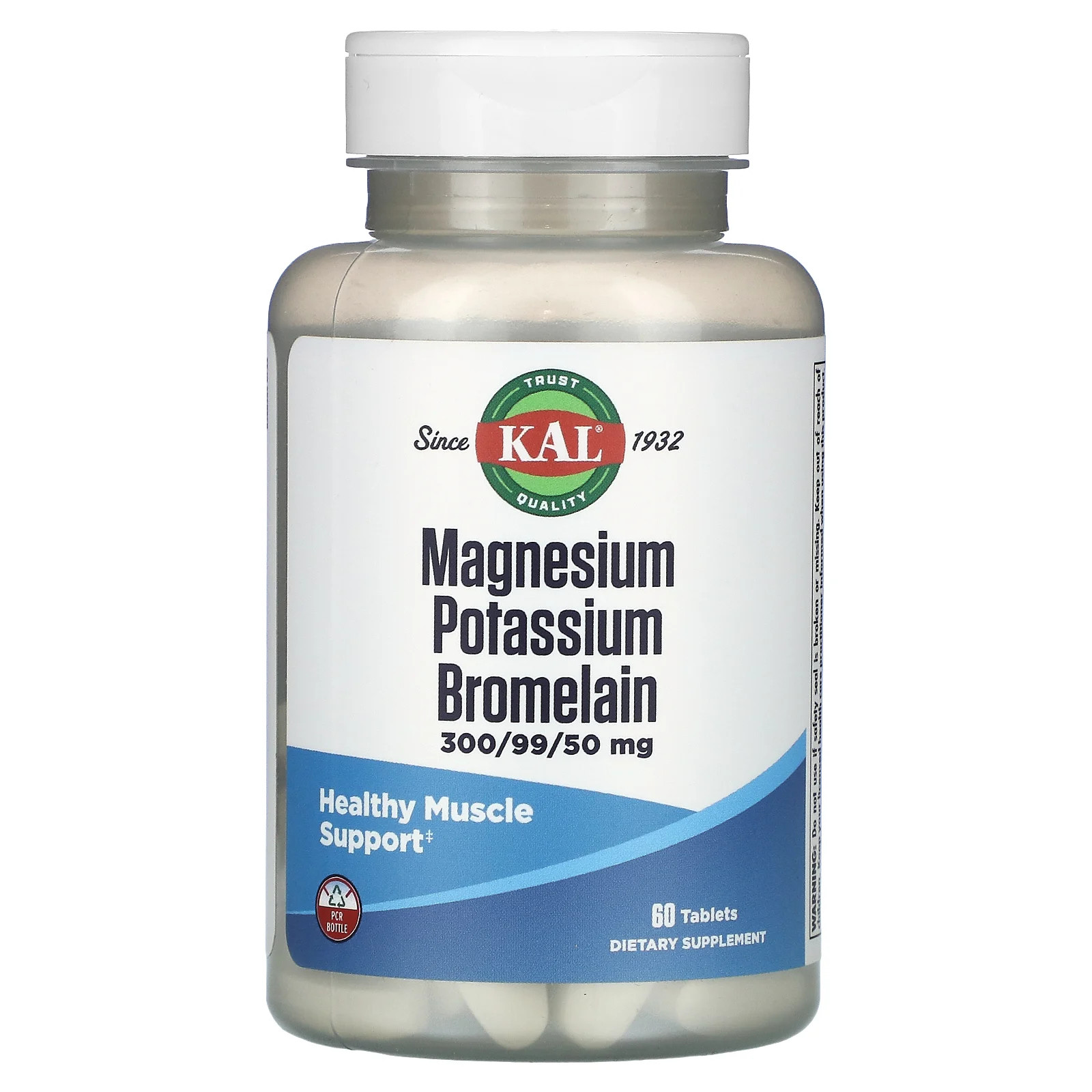 Magnesium Potassium Bromelain, 60 Tablets