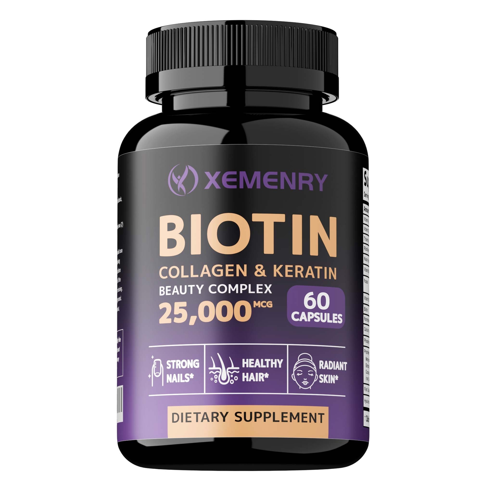 Biotin Collagen & Keratin – Prevents Hair Loss, Joint Health, Immune Support