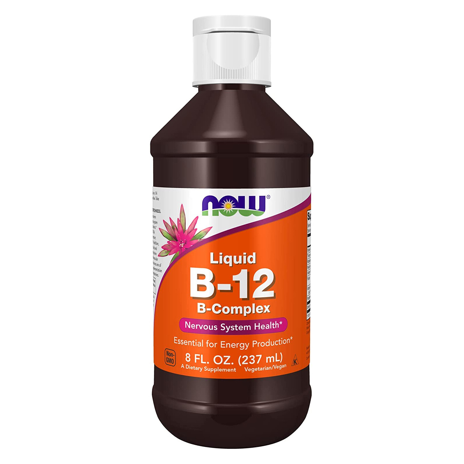 NOW FOODS Vitamin B-12 Complex Liquid 8 oz