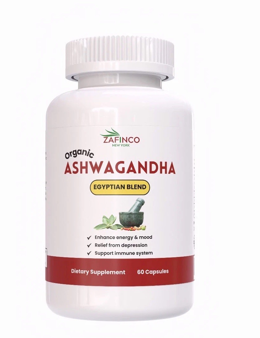 Ashwagandha Capsules 1500mg Supplement w/ Black Pepper Root Powder