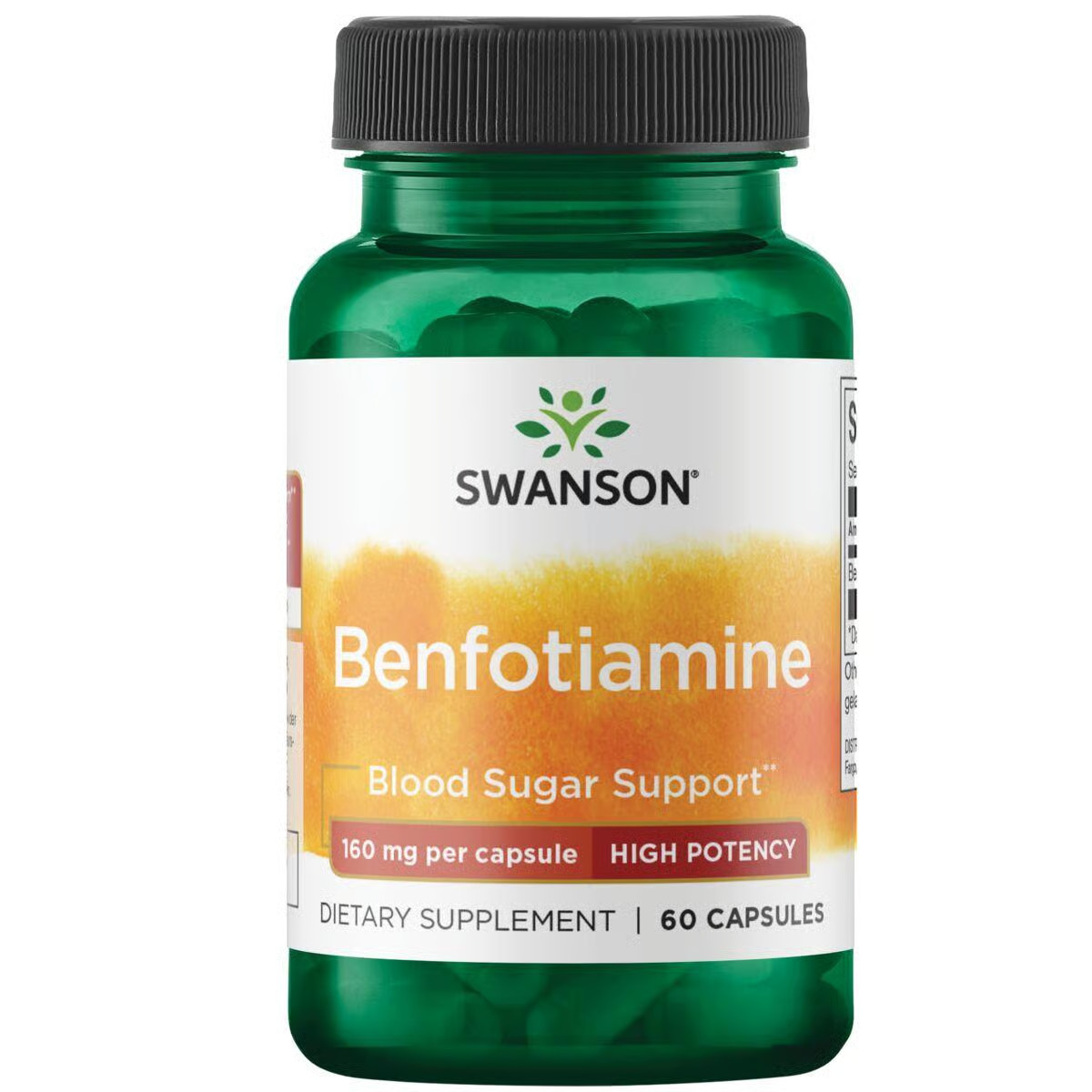 Swanson Benfotiamine – High Potency 160 mg 60 Capsules