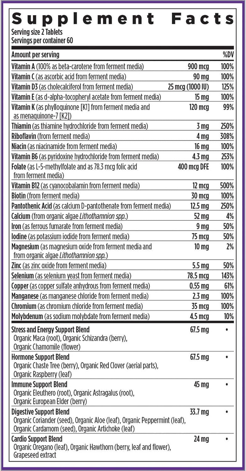 Women’S Multivitamin Advanced Formula for Stress, Bone, Immune, Beauty & Ener…