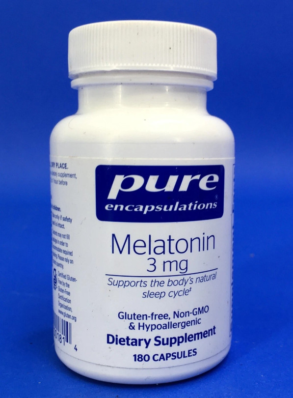 Pure Encapsulations Melatonin 3 mg (180 caps)